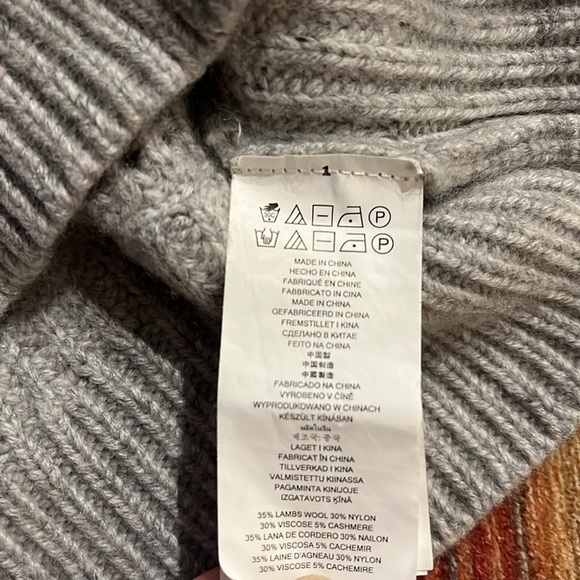 Michael Kors Ruffled Grey Sweater - Picture 6 of 9